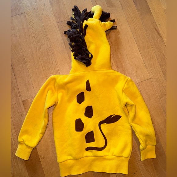 Doodlepants Giraffe 3D Hoodie size 3T - Picture 3 of 6